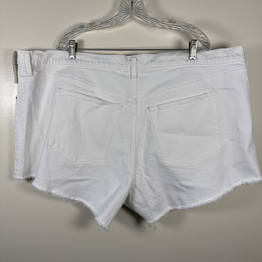 Abercrombie & Fitch Curve Love High Rise 90s Relaxed Cut Off Shorts Womens 36 - Picture 10 of 10